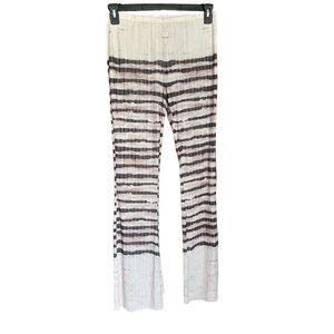 Women’s Striped Beach Cover-Up Pants